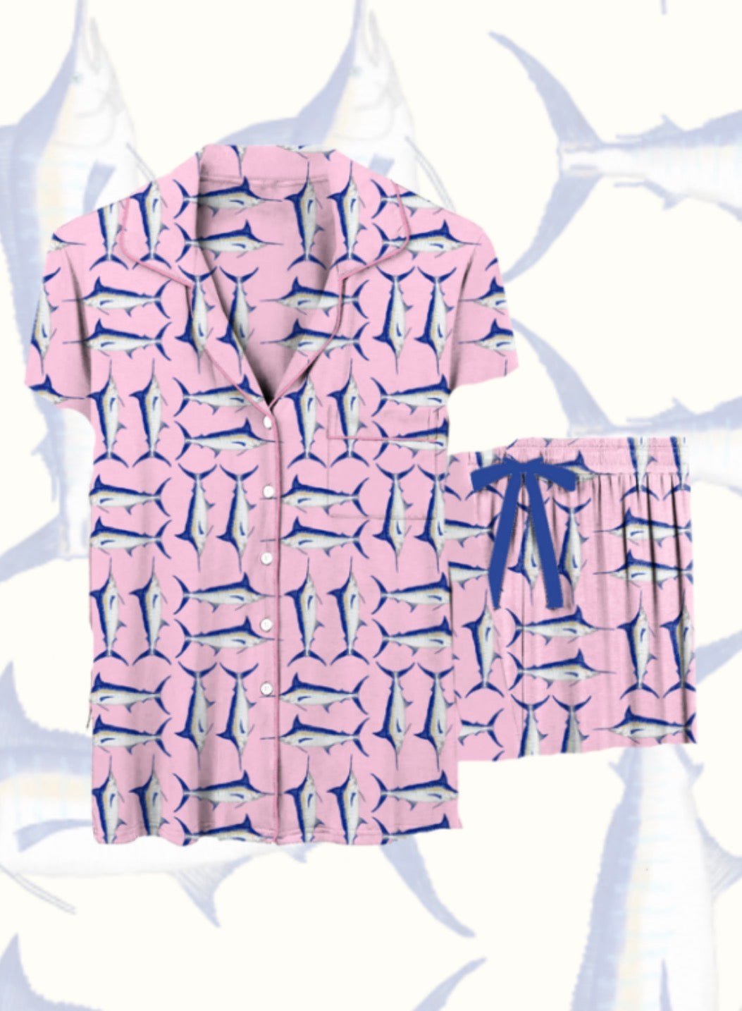 MARLIN MAMBO PINK WOMENS SS SET
