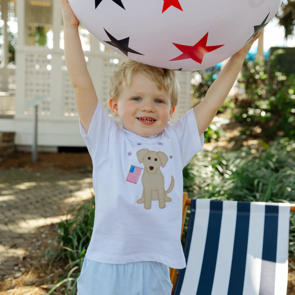 PATRIOTIC PUP SHORT SET
