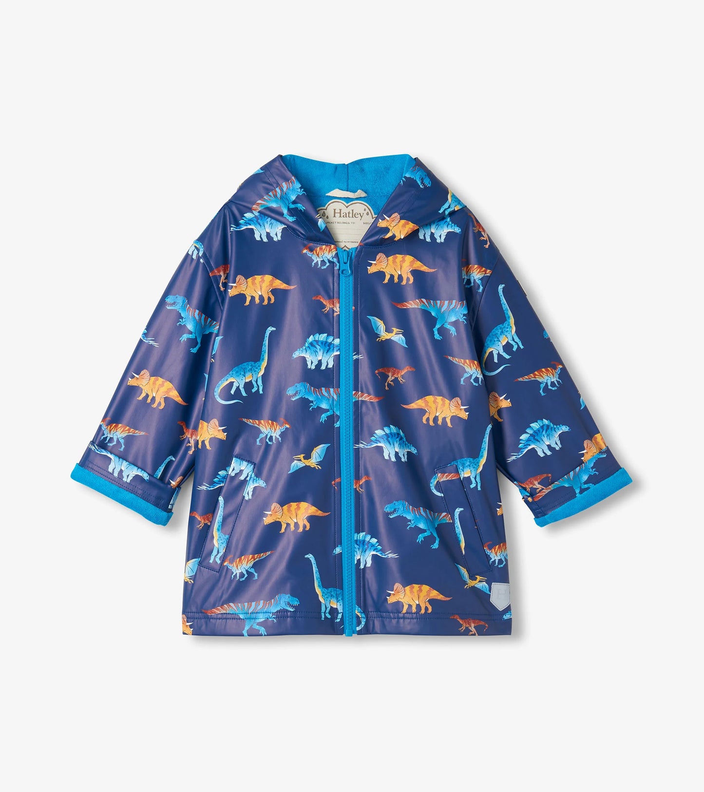 COLORFUL DINOS RAINCOAT