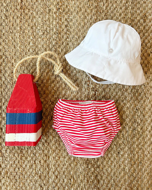 BEACH BUM COVER RED STRIPE
