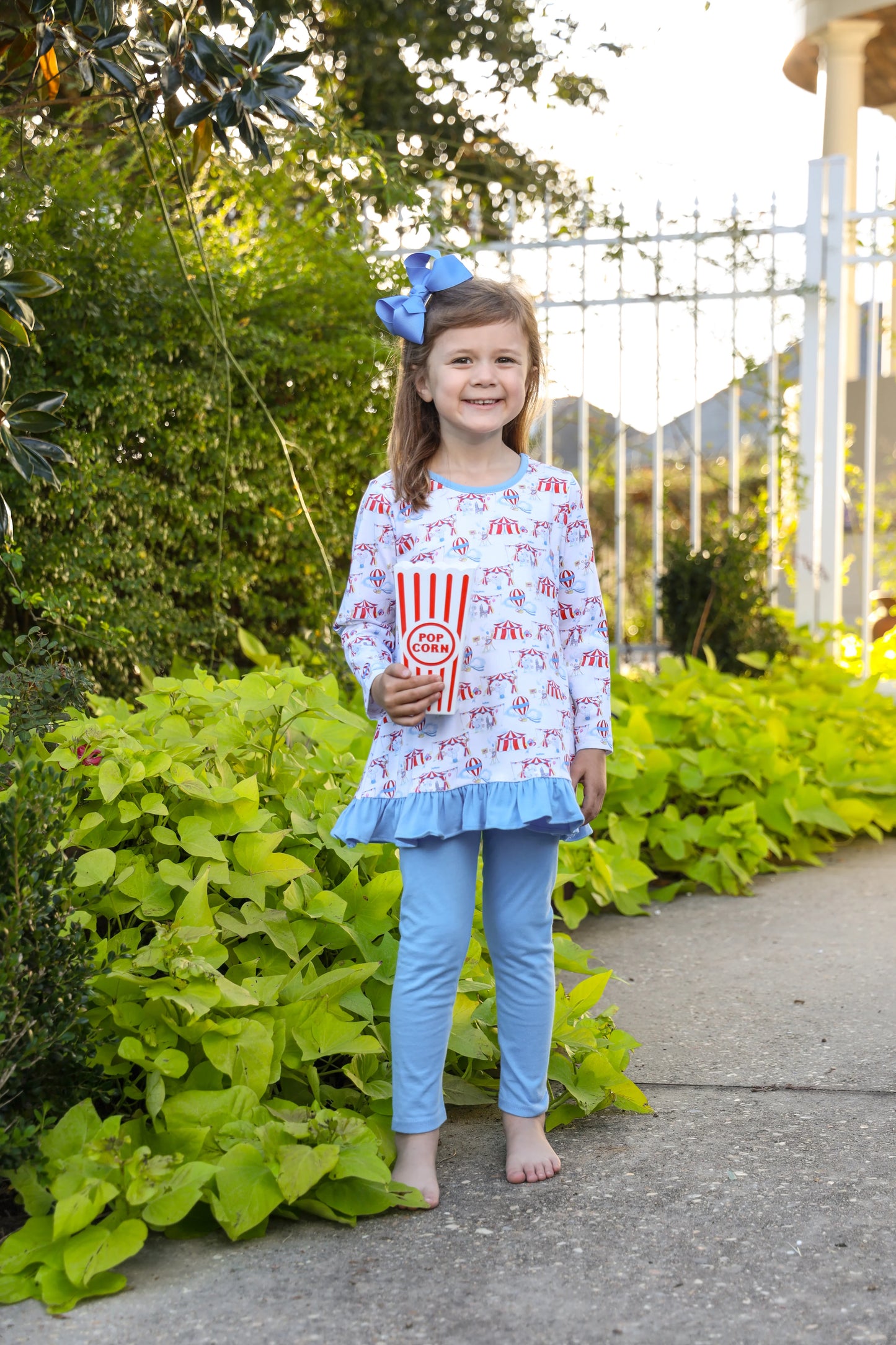 UNDER THE BIG TOP RUFFLE PANT SET