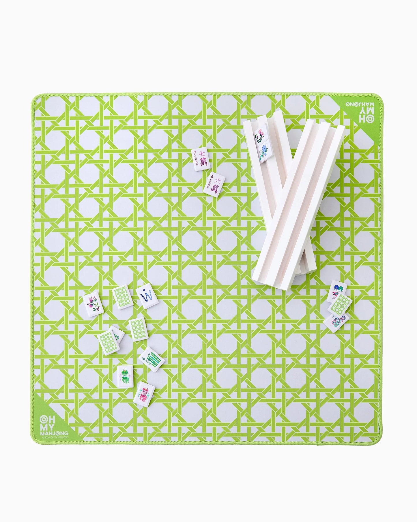 MINI GREEN CANE MAT