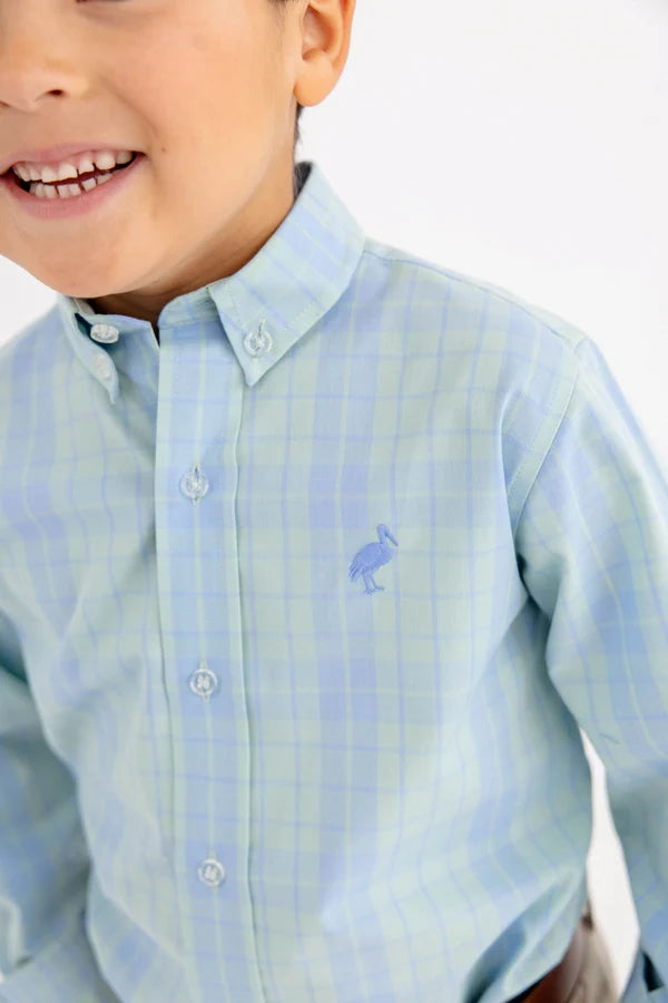 DEANS LIST DRESS SHIRT AUDUBON PLAID