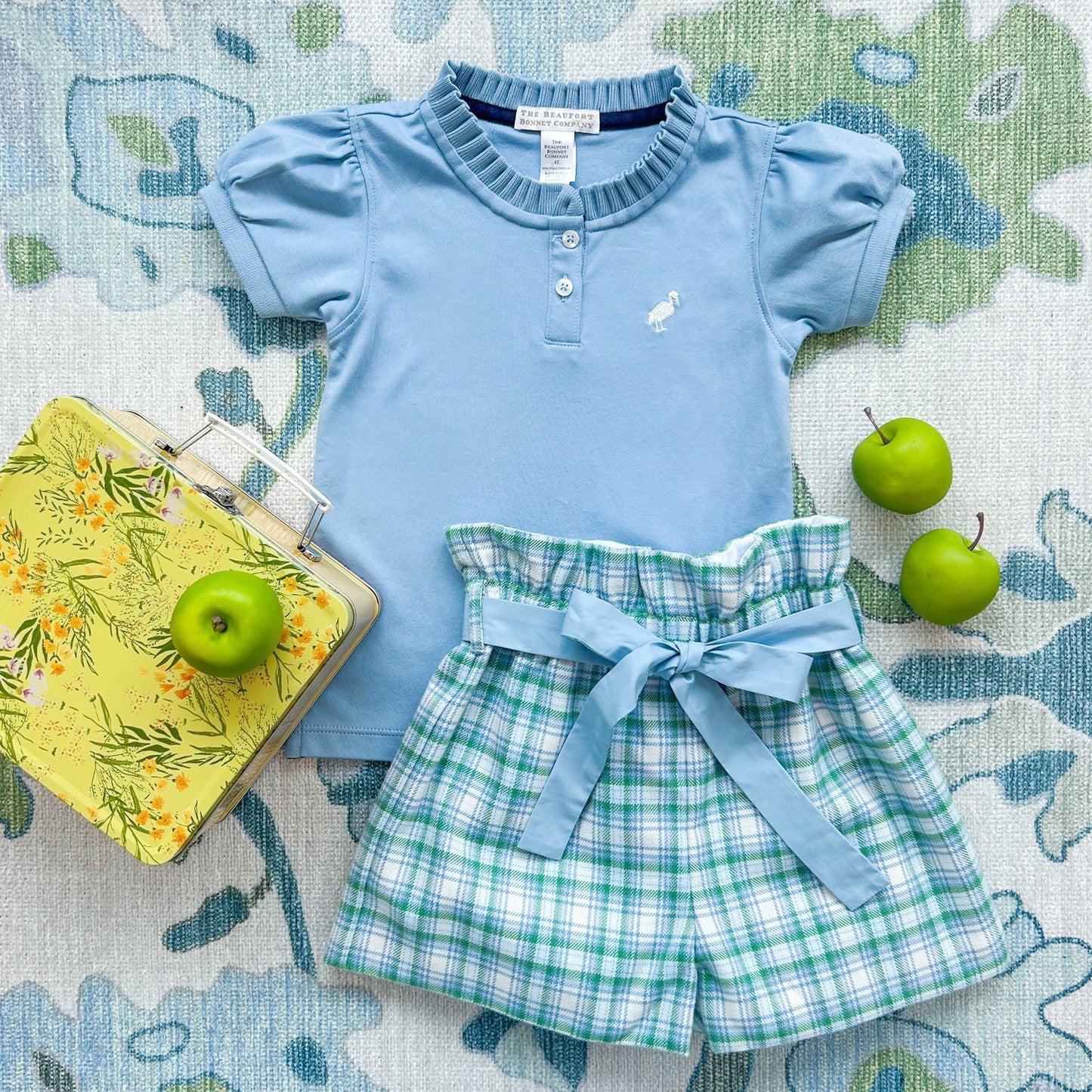 LITTLE MISS PRIM & PROPER POLO- BLUE