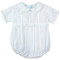 PINTUCK BUTTON BELT CREEPER WHITE