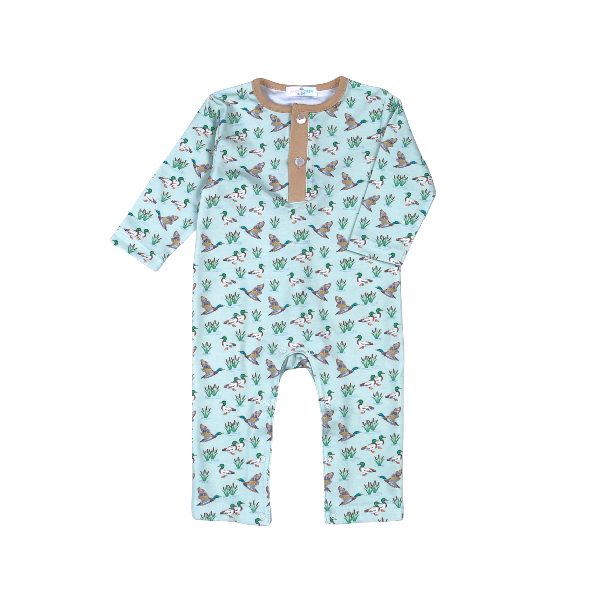 MALLARD DUCK PIMA ROMPER