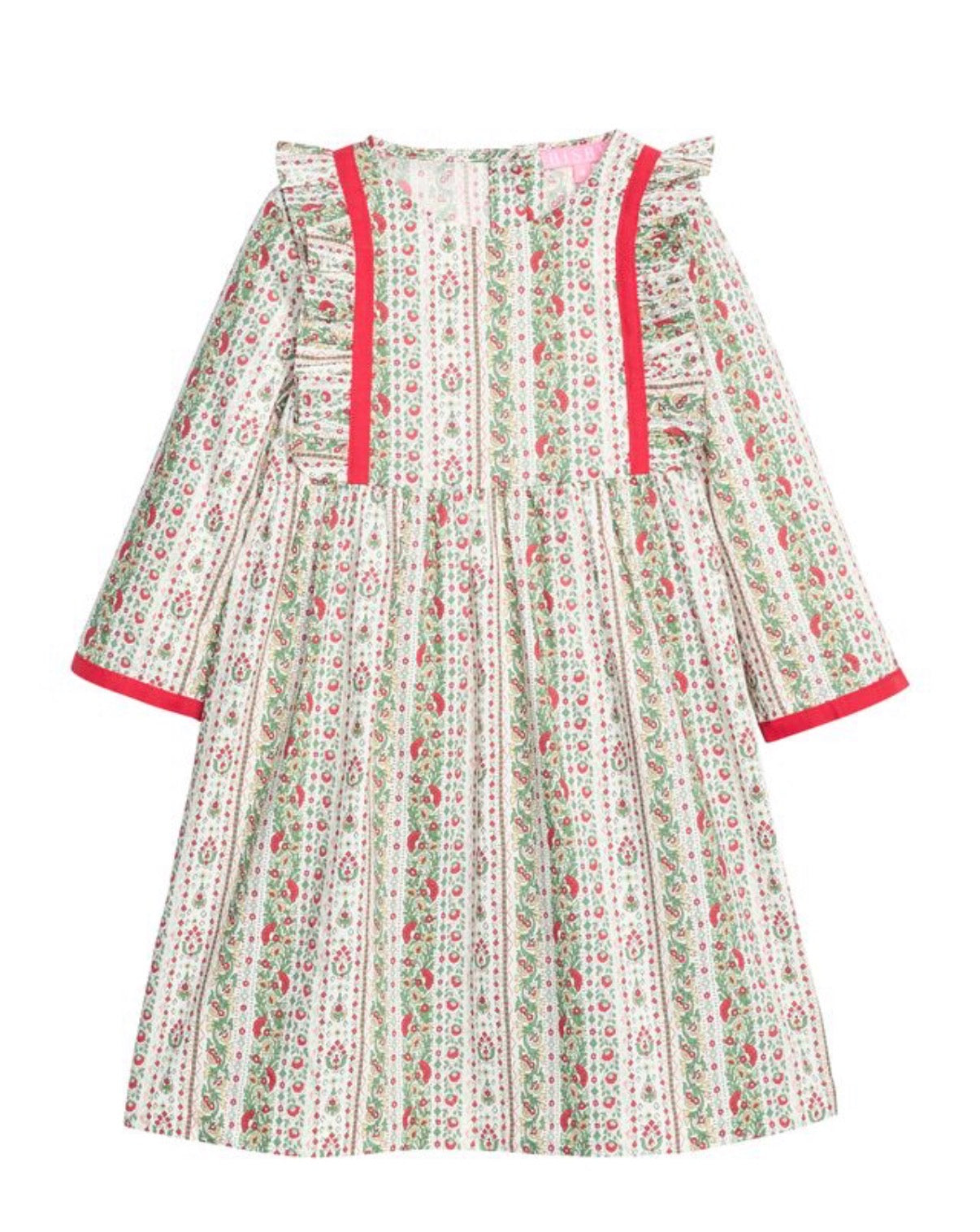 PORTO DRESS ST MORITZ FLORAL STRIPE