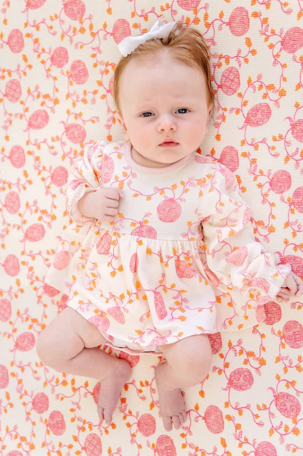 LS DAISY DIAPER COVER DRESS GOURD-GEOUS