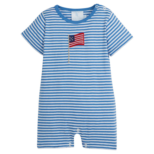 FLAG APPLIQUE ROMPER