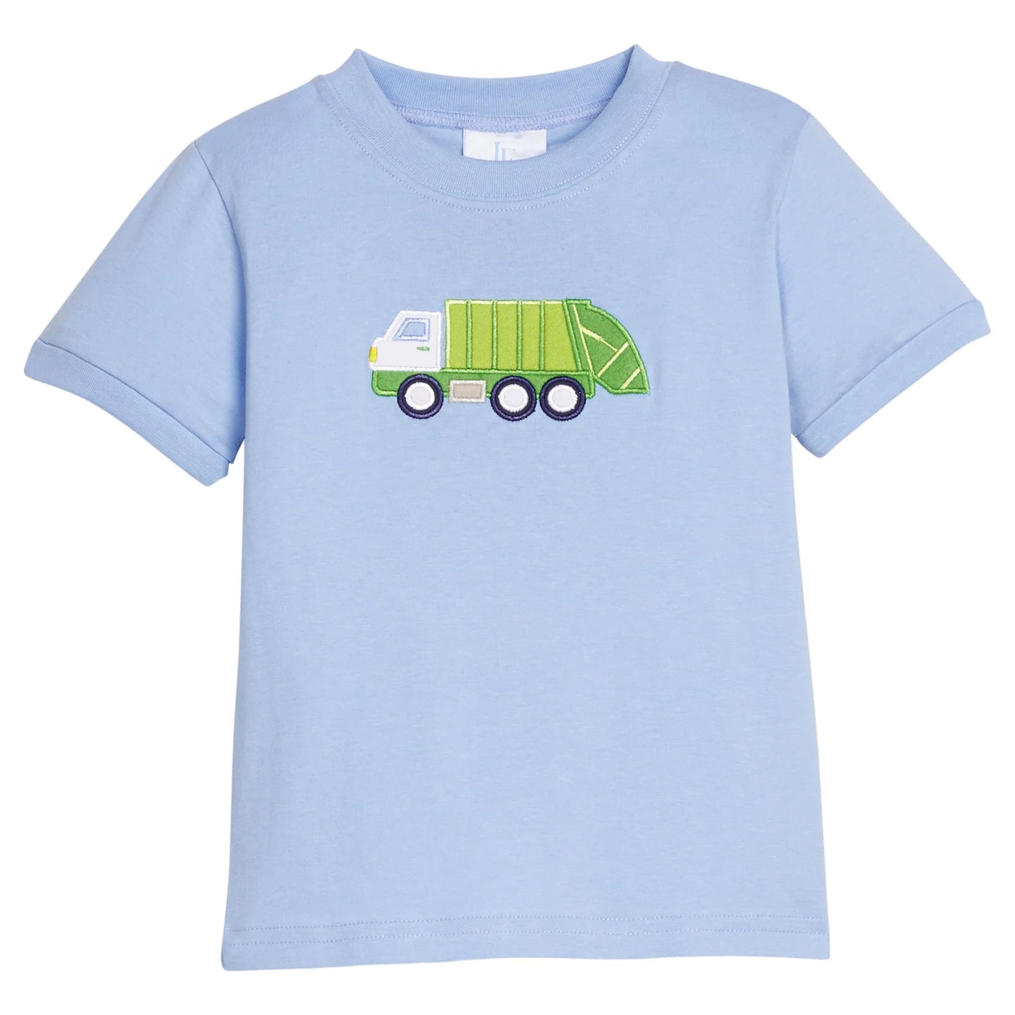 GARBAGE TRUCK APPLIQUE TSHIRT