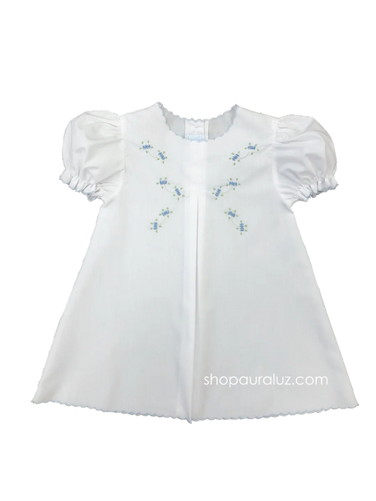 BLUE TINYBUD BABY GOWN