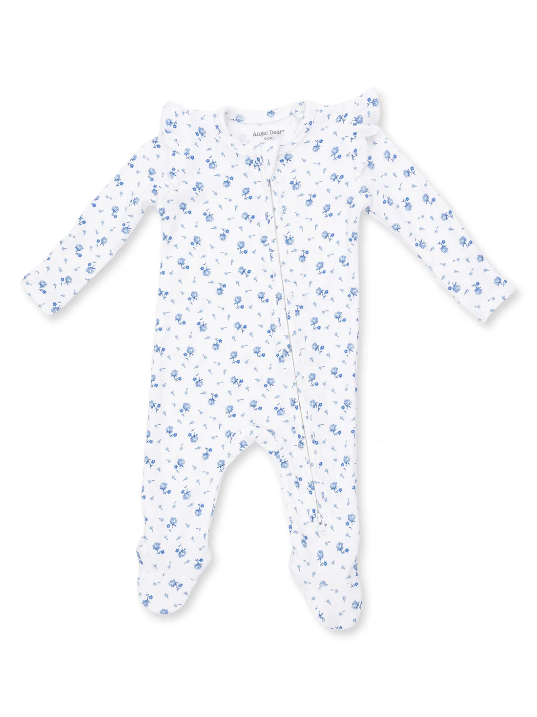 JOLI ROSETTE ZIPPER FOOTIE