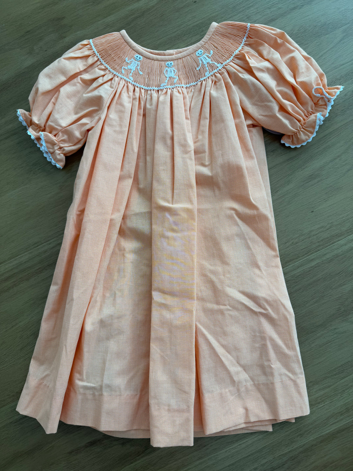 SPUNKY SKELETONS BISHOP DRESS
