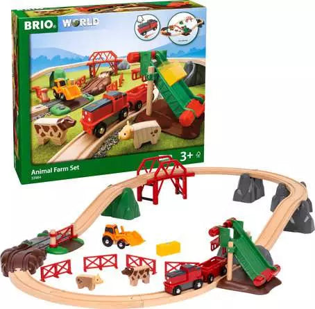 BRIO ANIMAL FARM SET