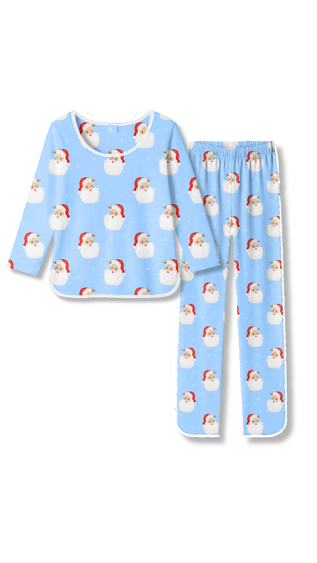 CLASSIC CLAUS BLUE WOMENS SET