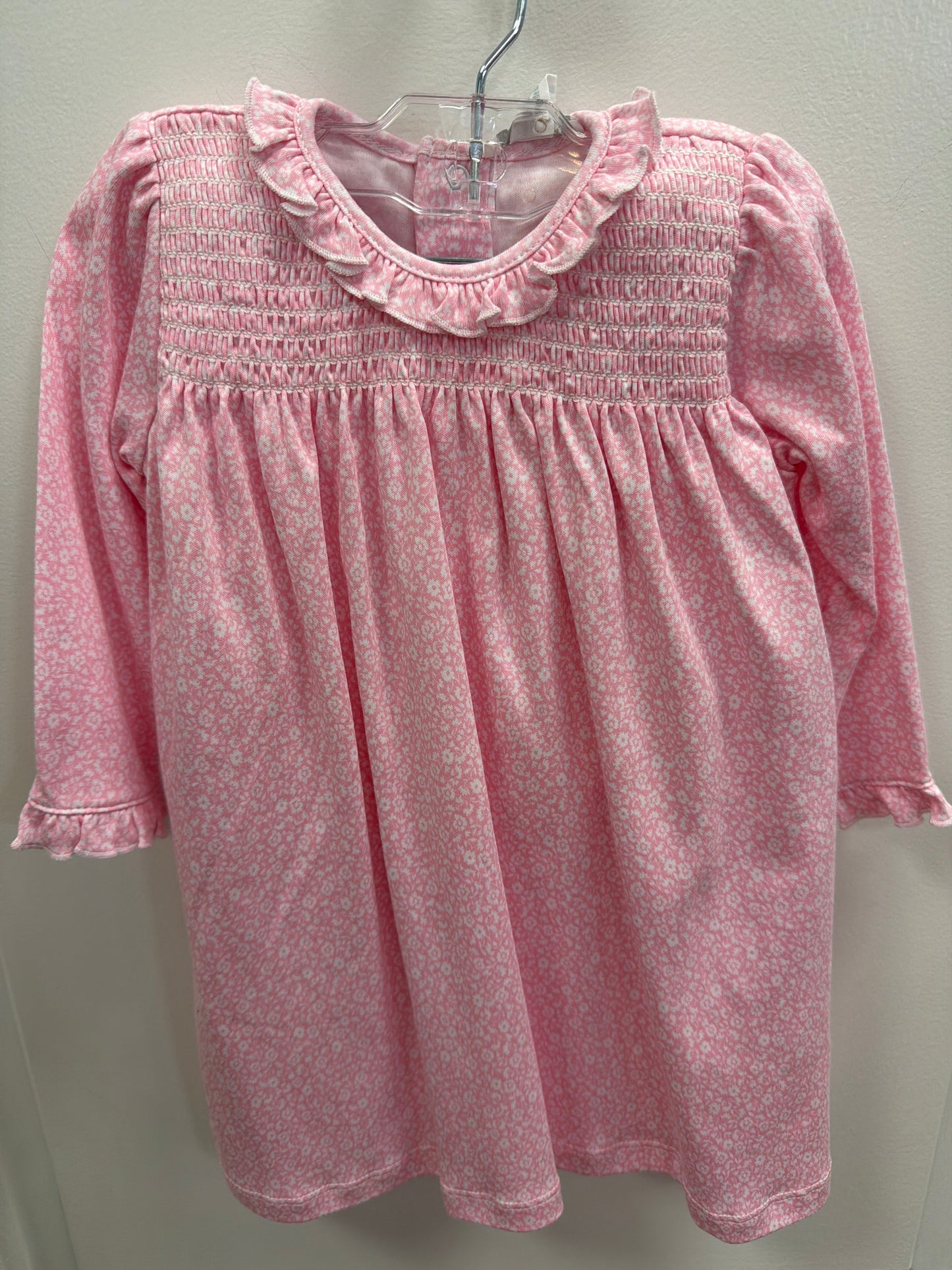 PINK FLORAL DRESS SET