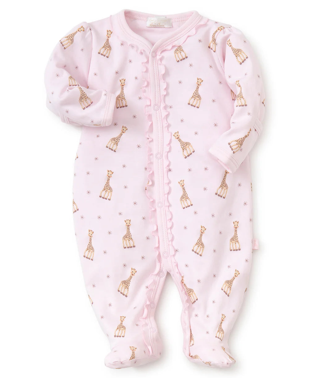 PINK SOPHIE GIRAFFE FOOTIE
