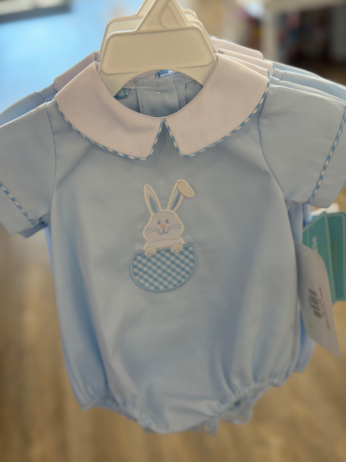 BUNNY LT BLUE BOY BUBBLE