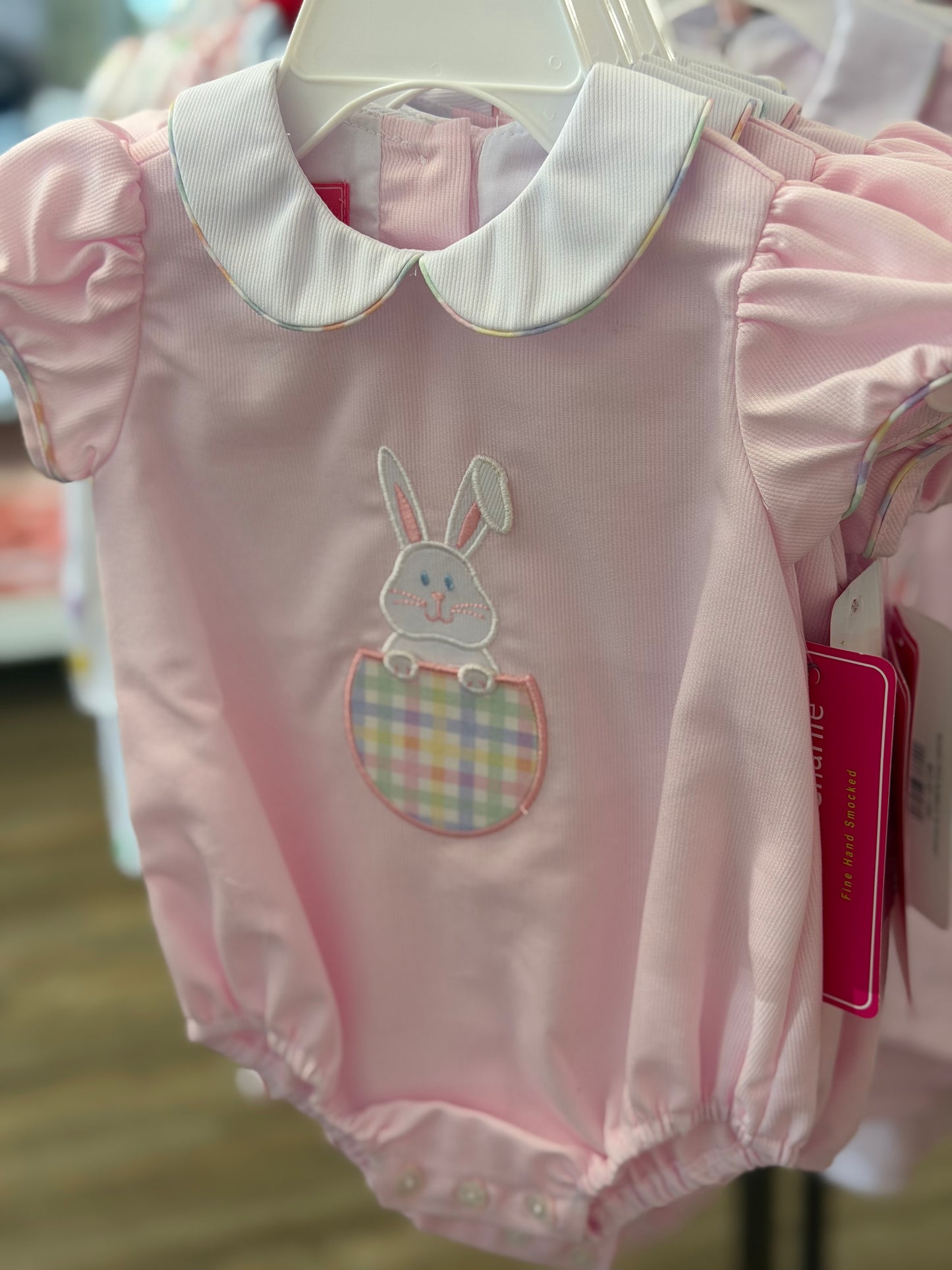 BUNNY PINK BUBBLE W/ POCKET