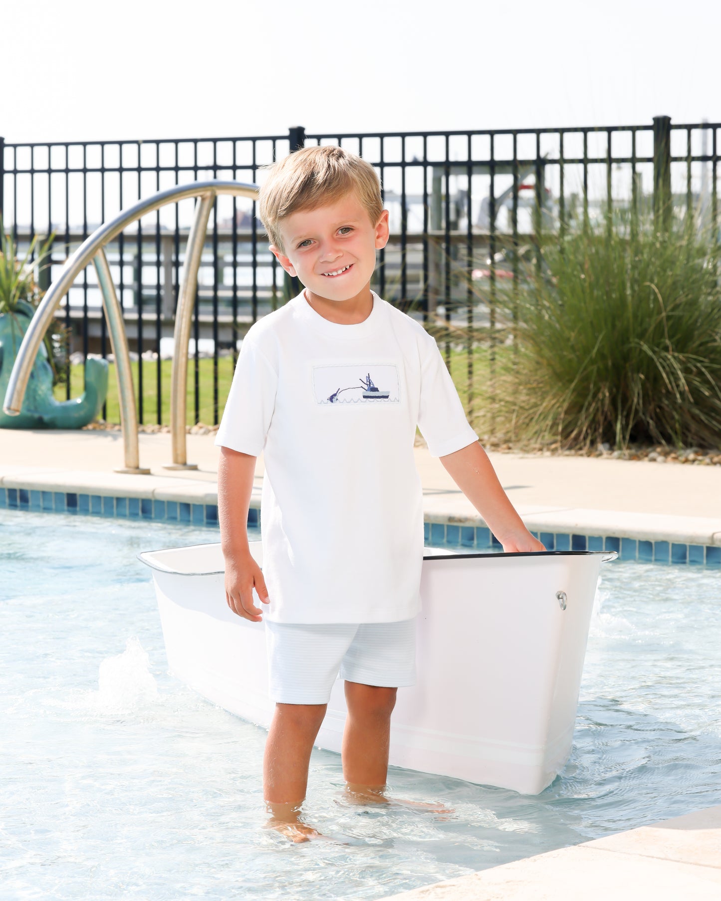 HOOKED UP BOY SHORT SET