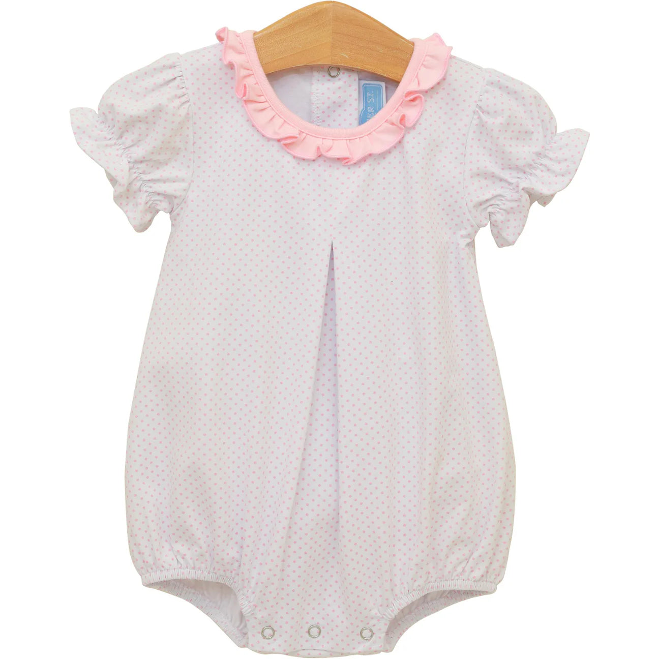 HARRIET BUBBLE LT PINK BITTY DOT