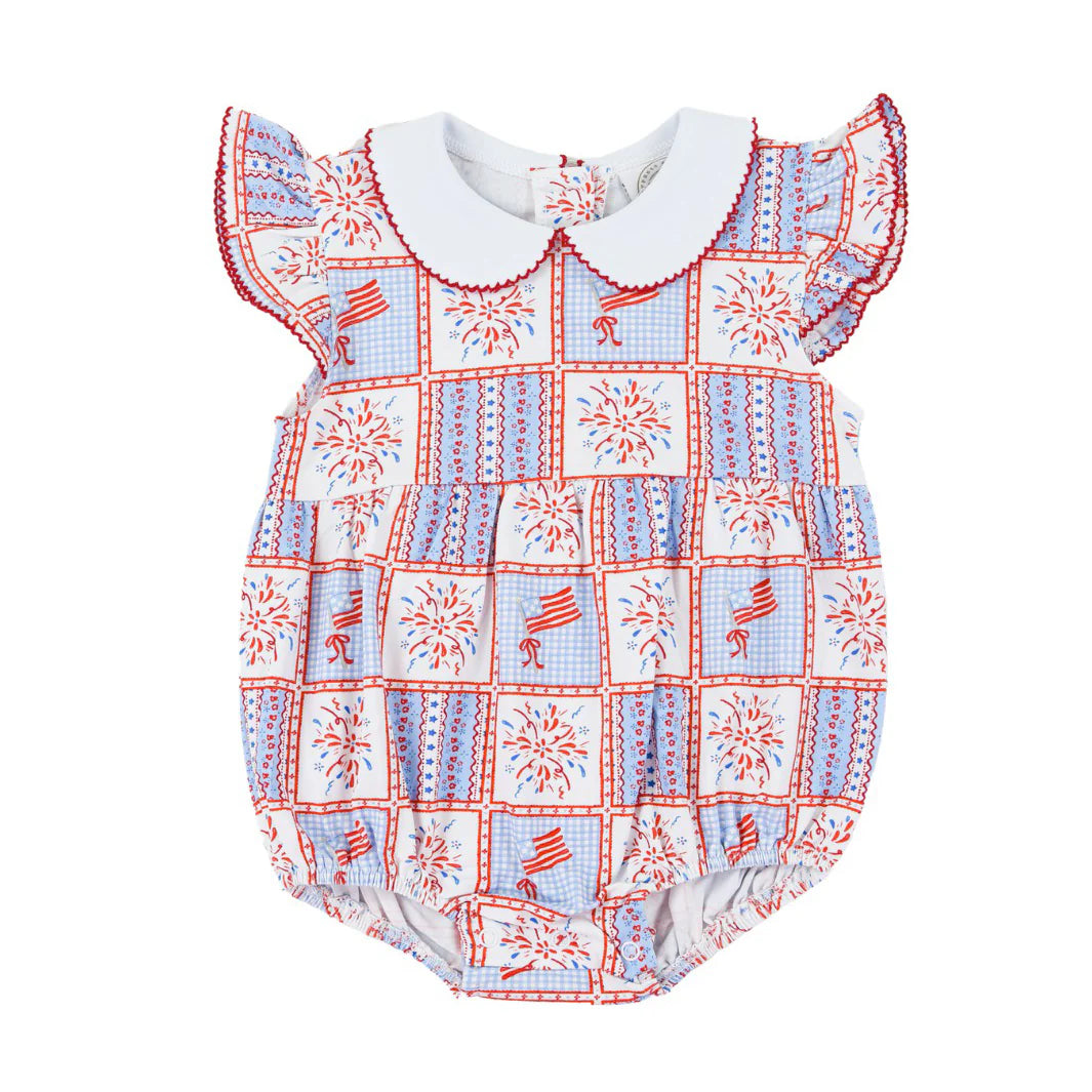 PATRIOTIC PATCHWORK PENELOPE PREP BUBBLE