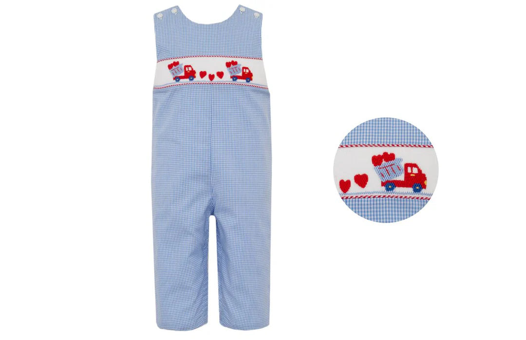 VALENTINES BLUE GINGHAM JONJON