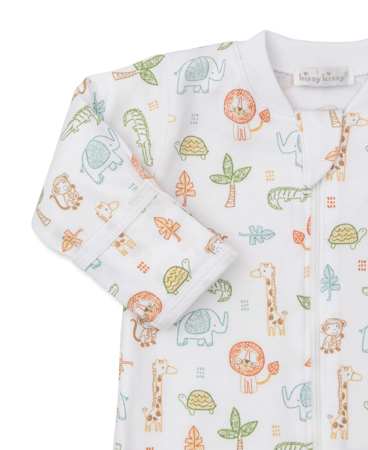 JUNGLE ADVENTURE ZIP FOOTIE