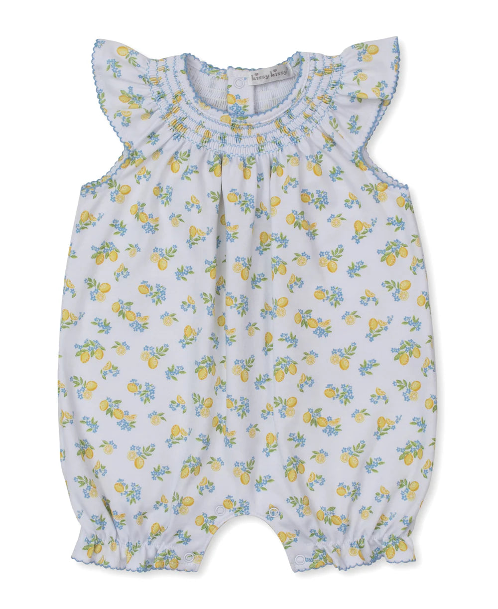 LEMON BLOSSOMS SHORT PLAYSUIT
