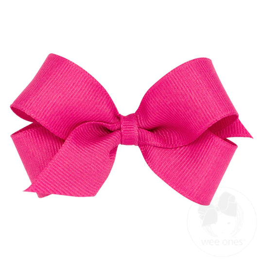 WEE ONES MINI GROSSGRAIN BOW