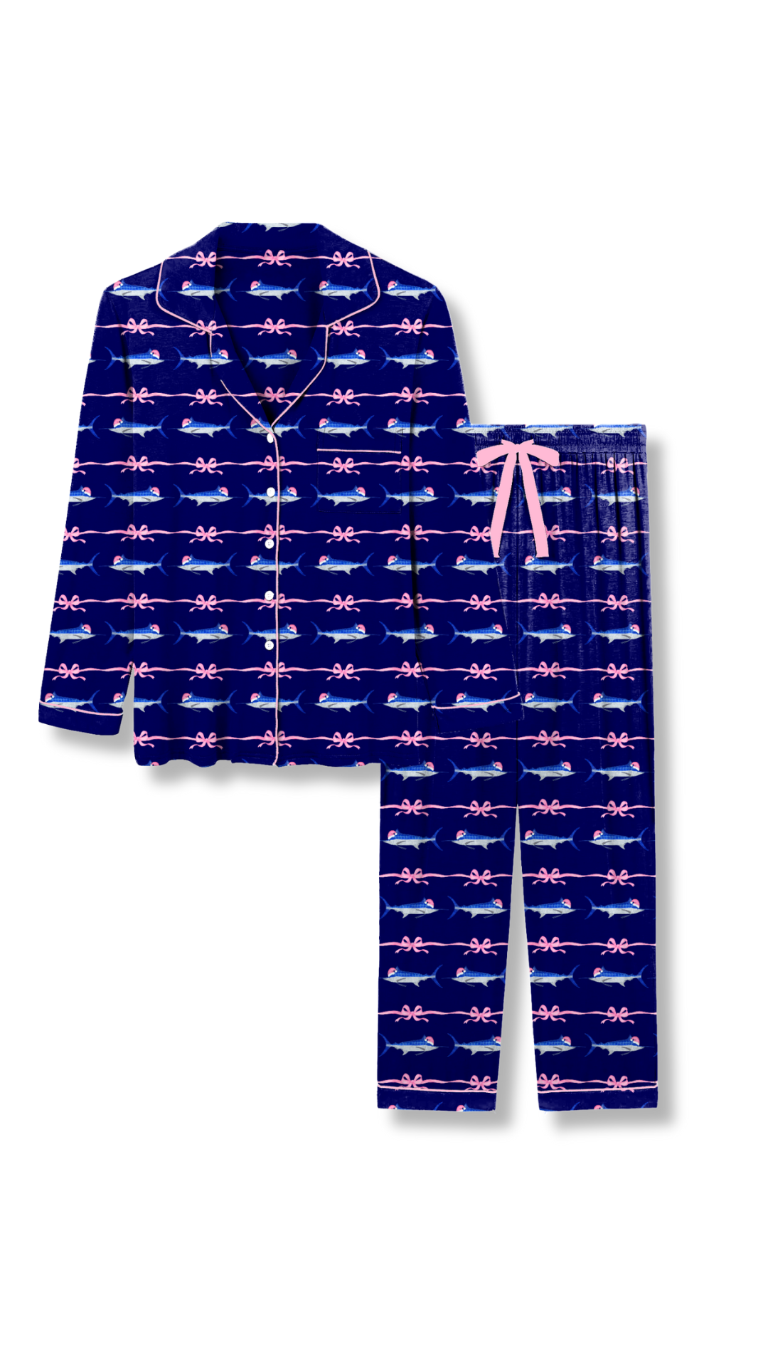 PINK MERRY MARLIN WOMENS SET