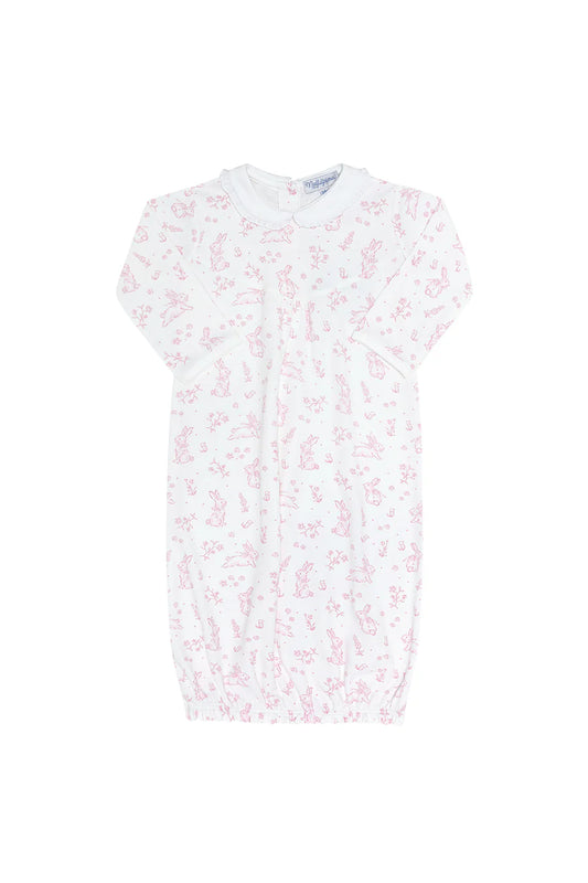PINK BUNNY TOILE GOWN