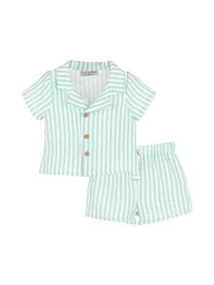 SULLIVAN BOY CLUB SET GREEN STRIPE