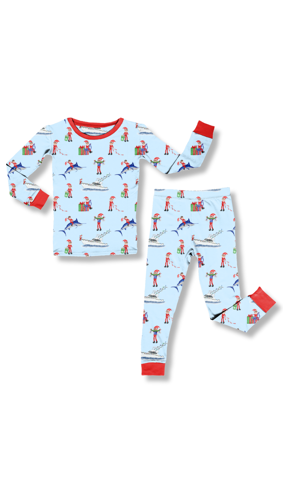 SANTAS FIRST MATE PANT SET