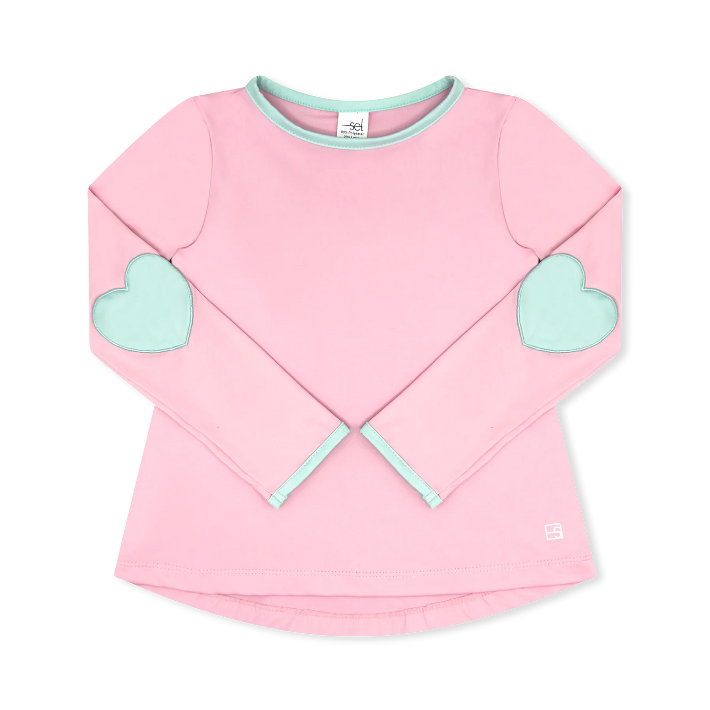 KYLIE TOP PINK/COOL MINT