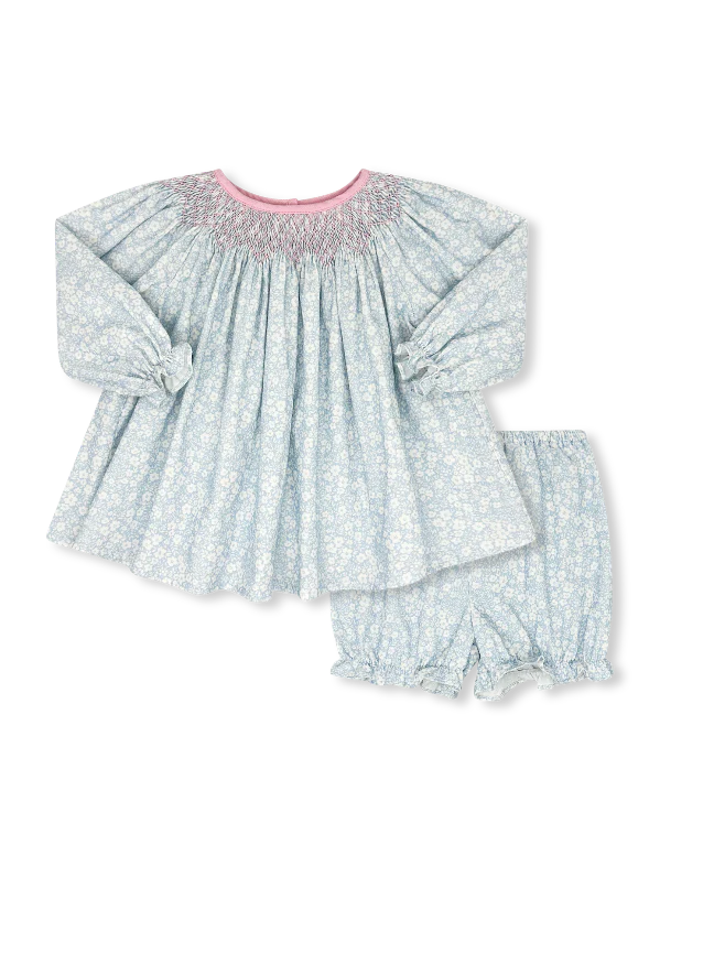 BETSY BLOOMER SET SNOW KISSED FLORAL