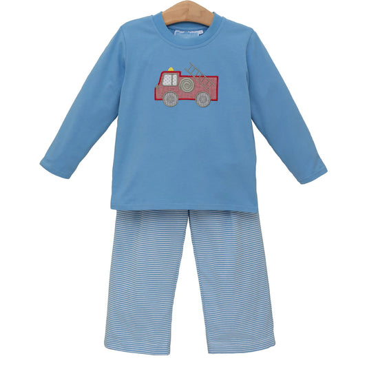 FIRE TRUCK PANT SET