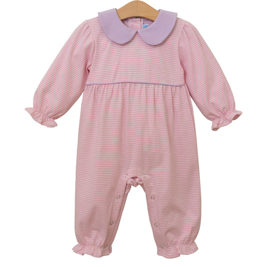 KATHERINE ROMPER LT PINK/LAVENDER