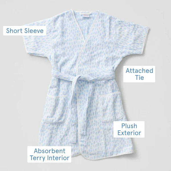 WOMENS SHORT PLUSH ROBE