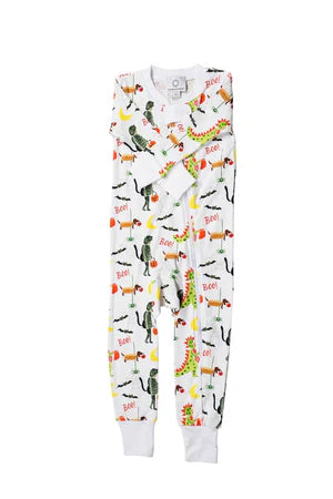 SPOOKY FOOTLESS ZIPPER PJ