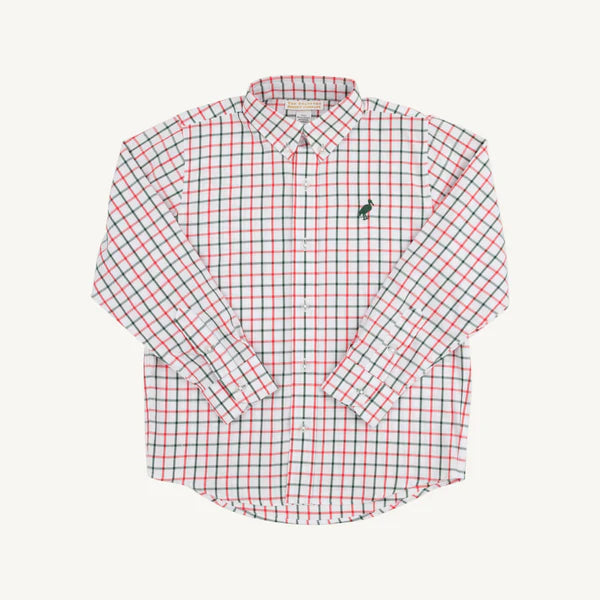 DEANS LIST DRESS SHIRT OLD TOWN TATTERSALL