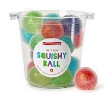 GLITTER SQUISHY BALL