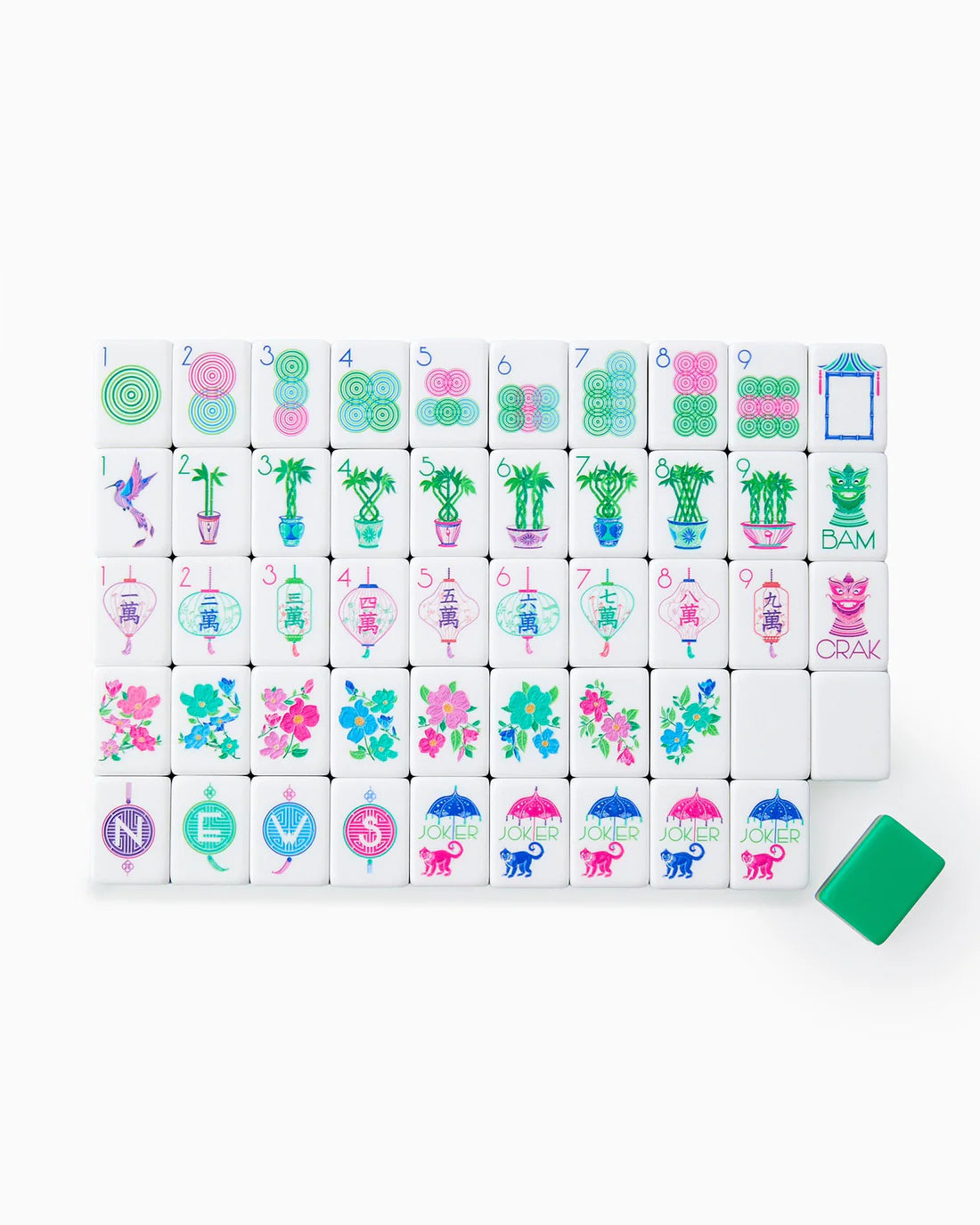 JASMINE MAHJONG TILES