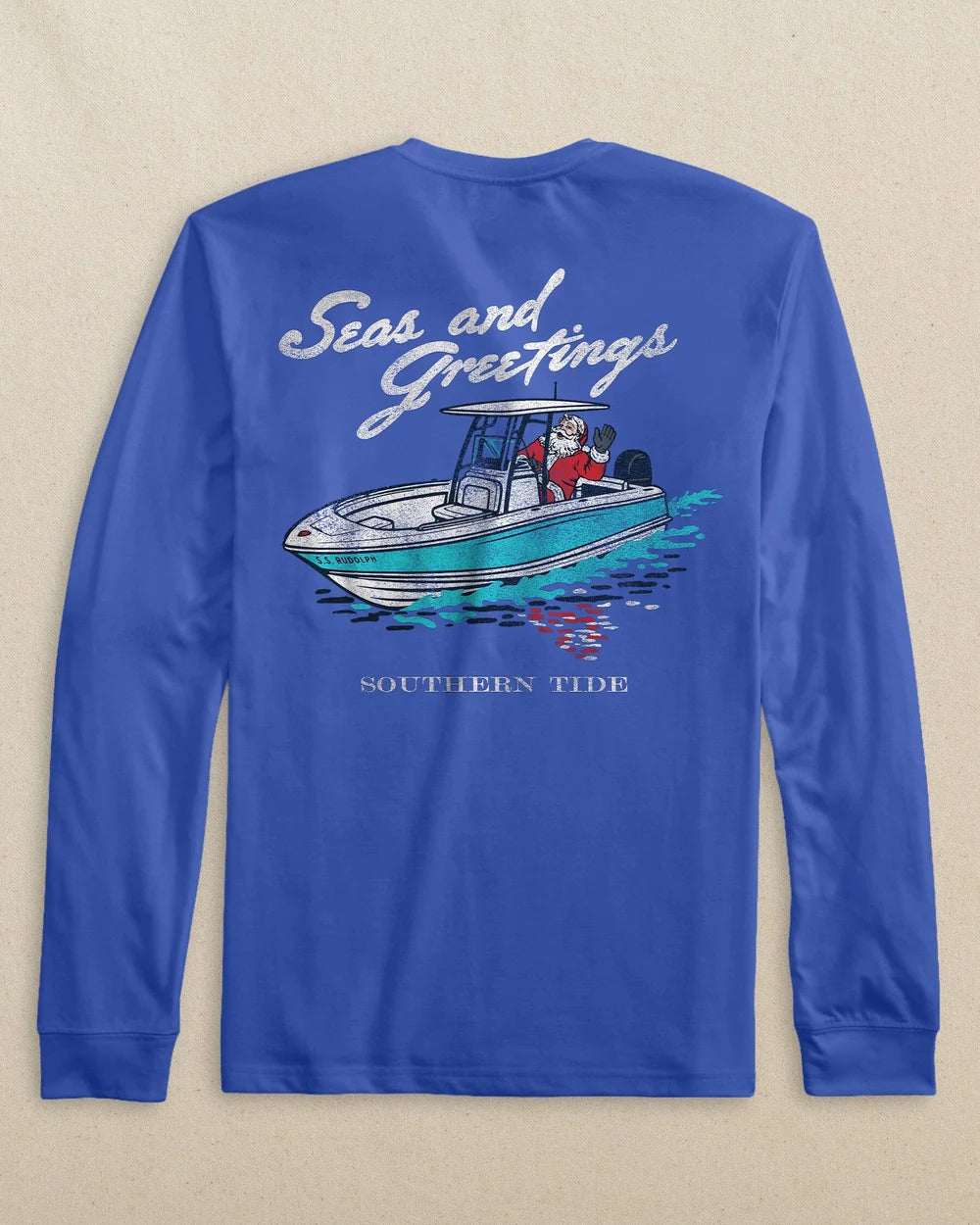 LS HOLIDAY SANTA CONSOLE TEE