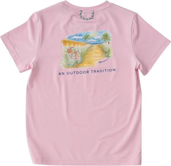 GIRL PERF SS SHIRT PINK LADY PKL
