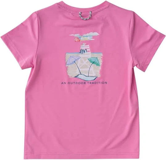 GIRL PERF SS SHIRT FPK