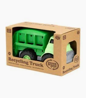GREEN RECYCLING TRUCK