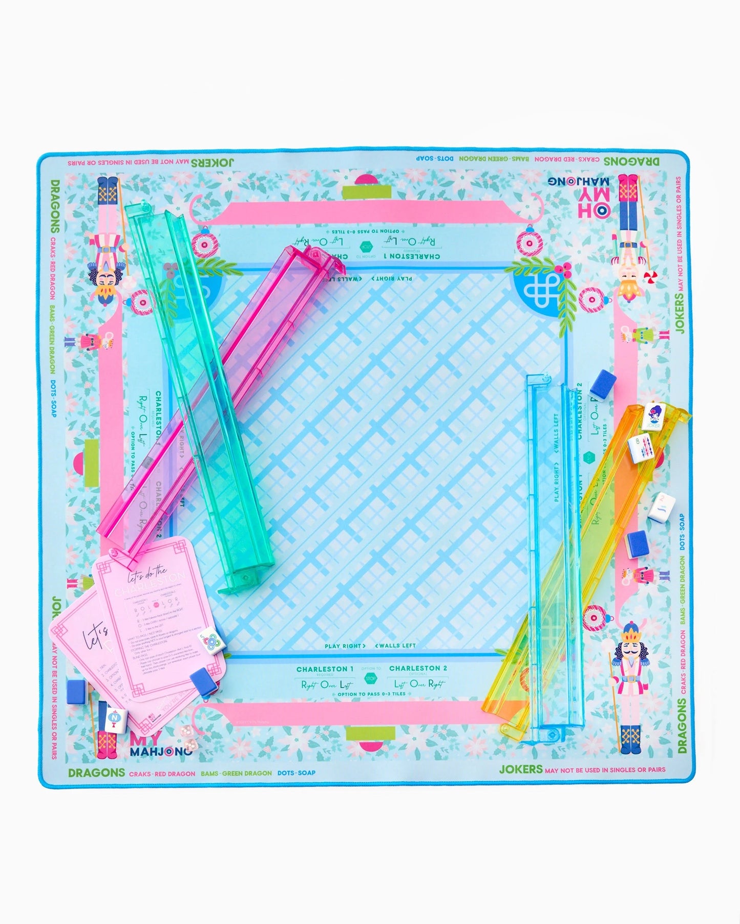 SUGARPLUM NUTCRACKER MAHJONG MAT