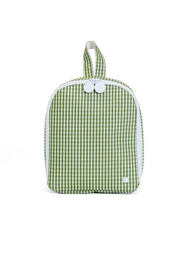 BRING IT BAG GINGHAM MOSS