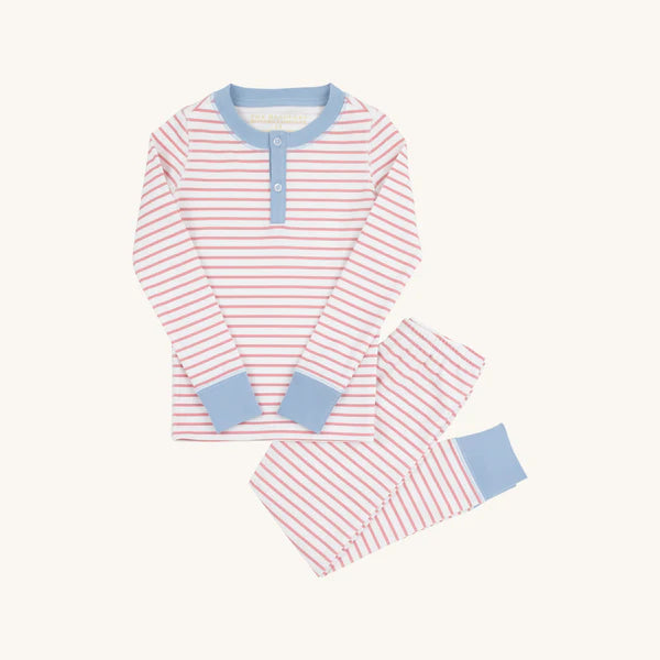 SUTTON SET RED/BLUE STRIPE
